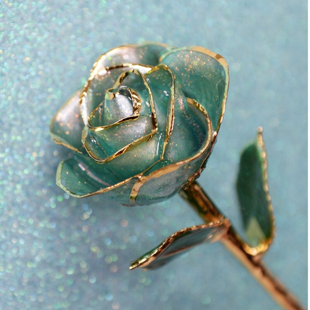 24K Gold Dipped Rose 🌹 Hello Bluetiful
